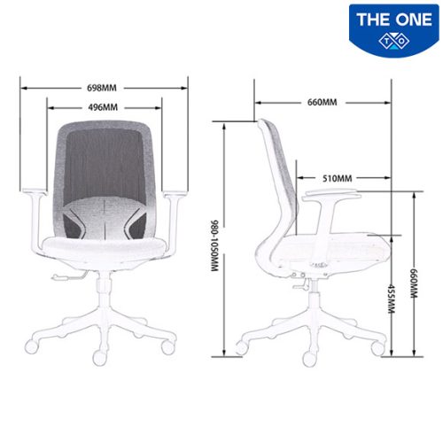 Ghế Nhân Viên The One FMX616