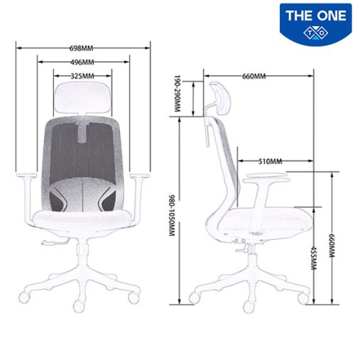 Ghế trưởng phòng The One FMX616TD
